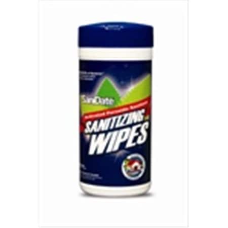 Biosafe SaniDate Sanitizing Wipes 125 ct -Pack of 6 2015-125